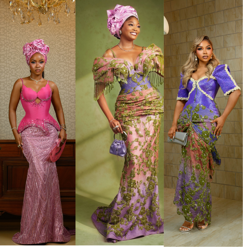 Jemima Osunde, Dede Ashiogwu & Bella Okagbue Lead Best-Dressed at Faminu Traditional Wedding